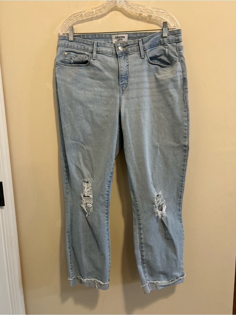 Denizen from Levi's Light Wash Distressed Women's Jeans